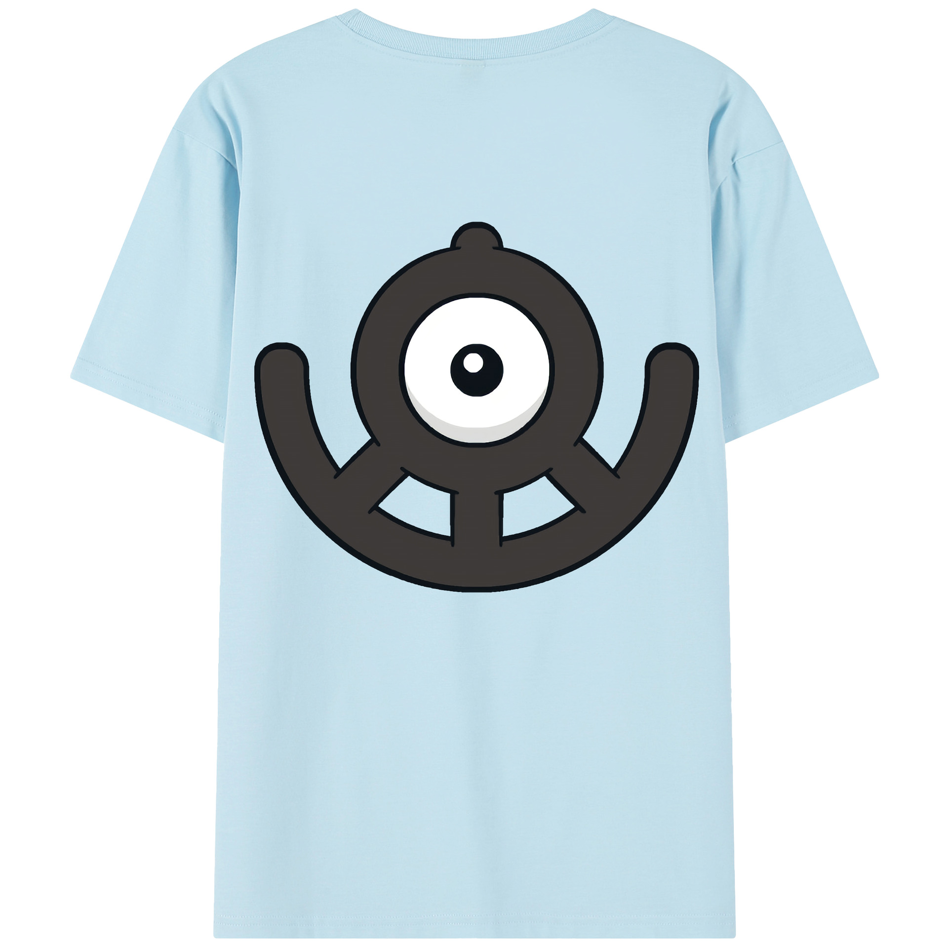 （画像用） ポケットモンスター Pokémon 綿100％半袖Tシャツ（背面プリント）